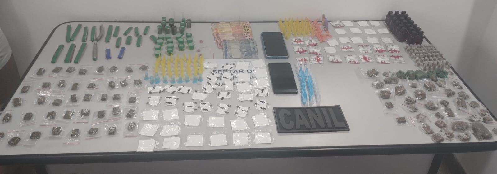GCM de Suzano prende homem com 423 porções de drogas