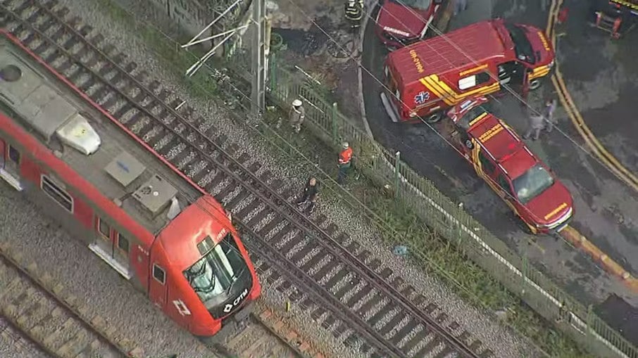 Vigilante é atropelado por trem da CPTM nesta quarta (6)