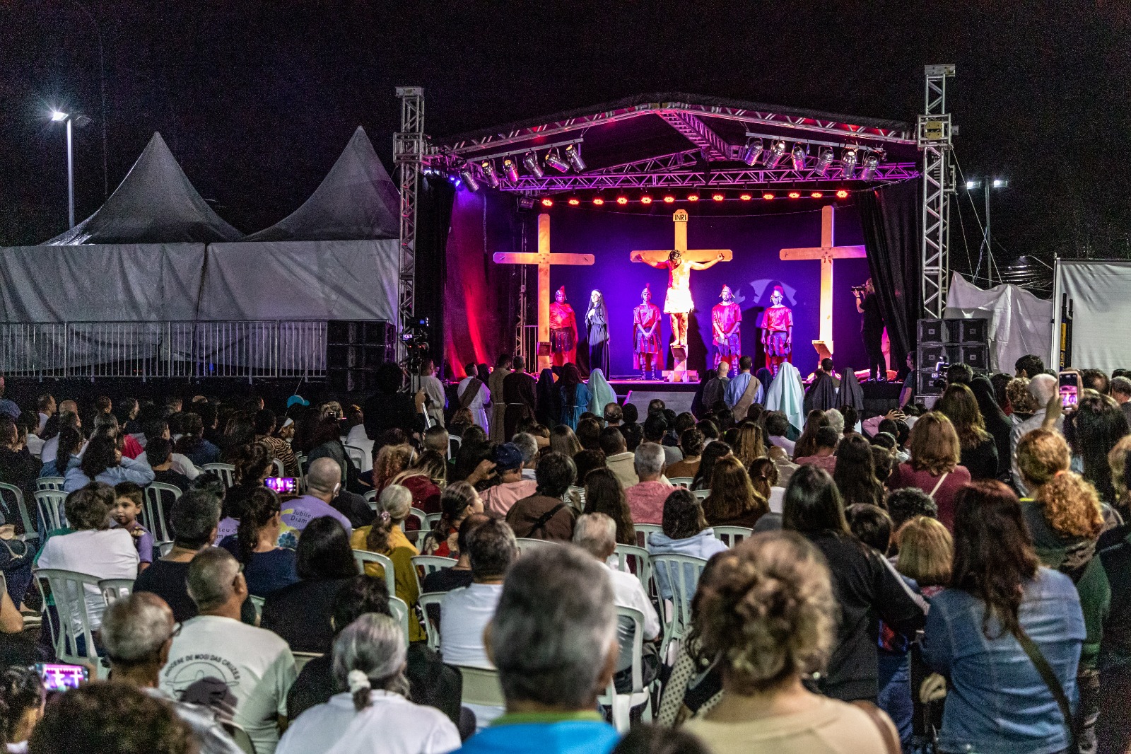 Encenação da Paixão de Cristo acontece nesta sexta-feira (29), em Guararema