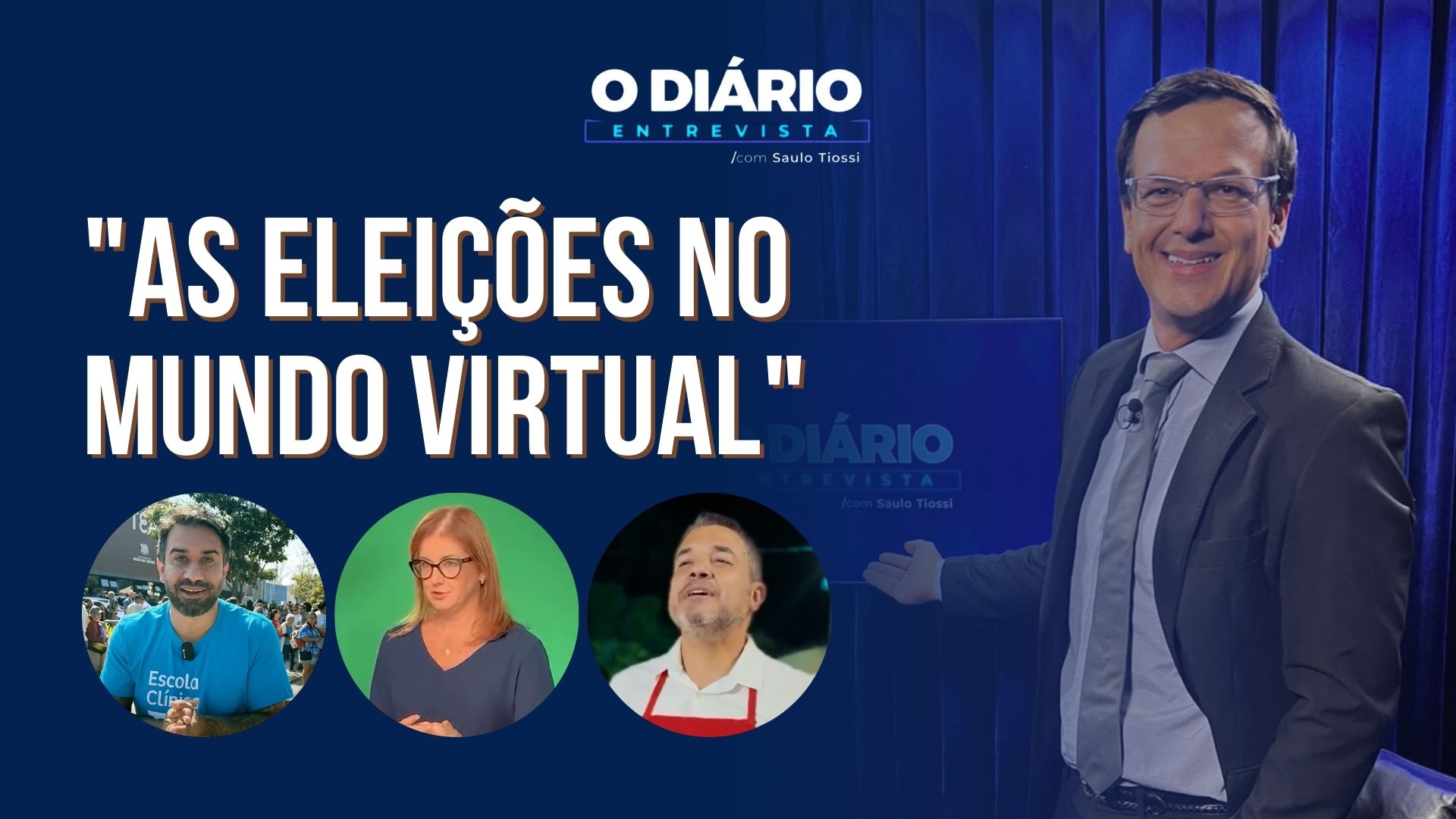 Veja como os três principais pré-candidatos de Mogi se posicionam nas redes sociais