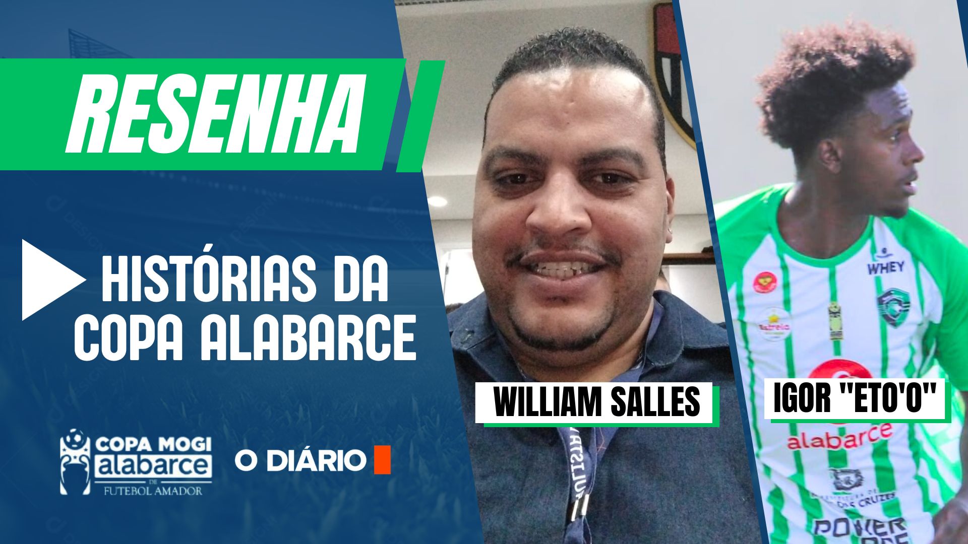 O Diário estreia programa Resenha Copa Alabarce nesta quinta-feira (22)
