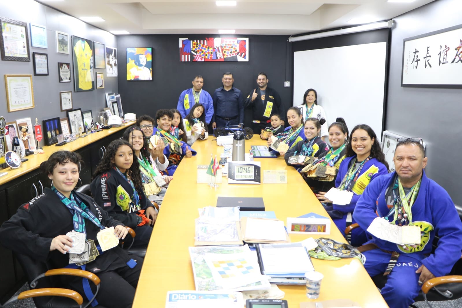 Suzanenses conquistam 55 medalhas em torneio estadual de jiu-jitsu