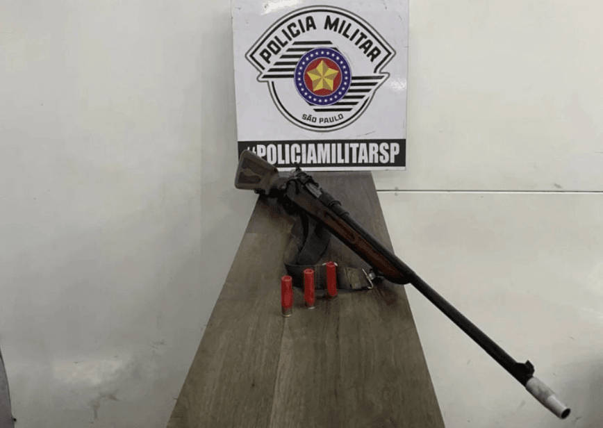 Homens são presos por suspeita de roubo e porte ilegal de arma de fogo em Mogi