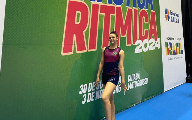 Atleta de Guararema participa de Torneio Nacional de Ginástica Rítmica