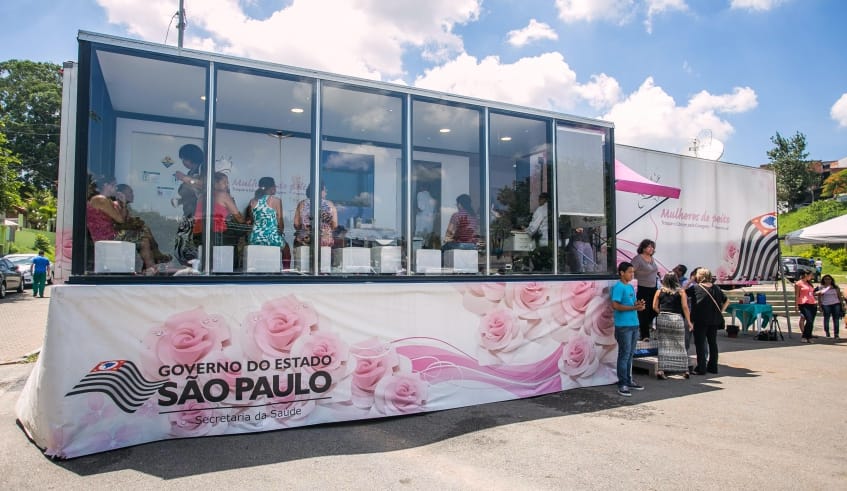 Carreta da Mamografia inicia atendimento na próxima terça-feira no Pró-Hiper, em Mogi