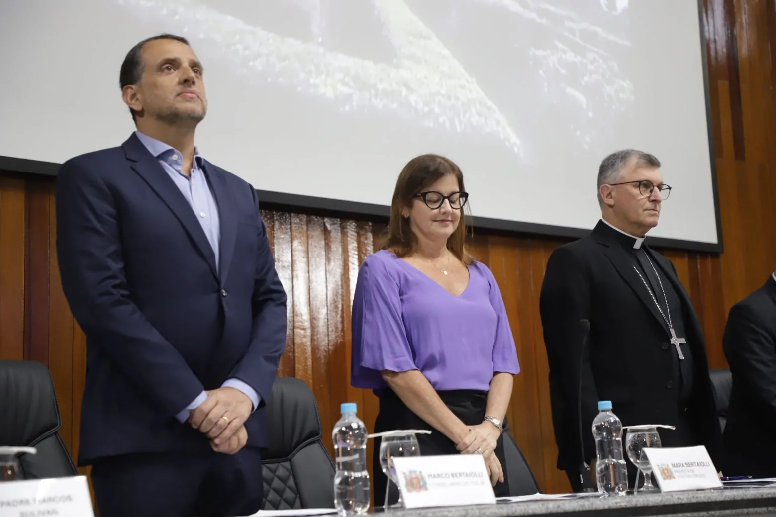 Bispo vai à Câmara de Mogi para lançamento da Campanha da Fraternidade 2025