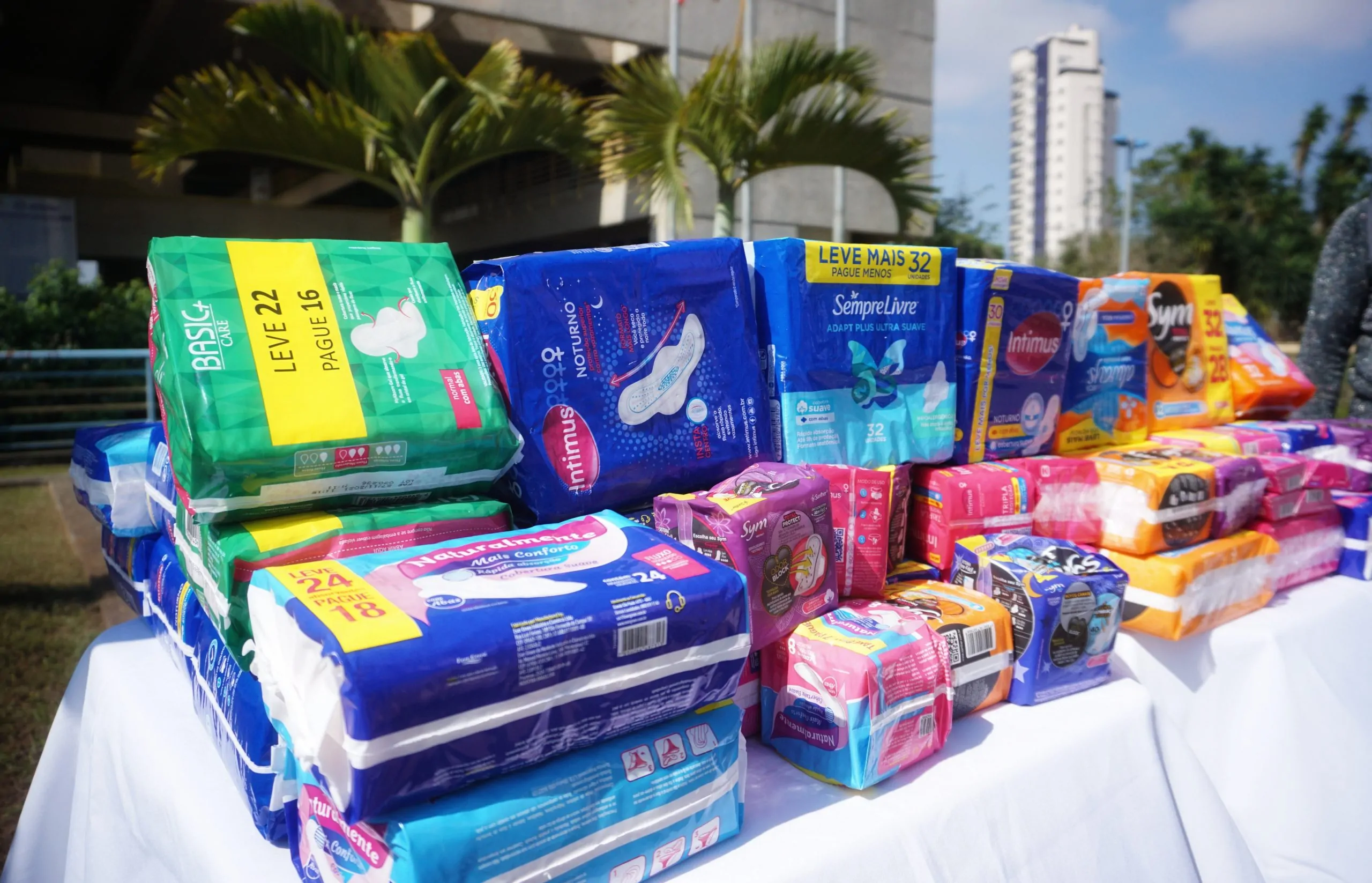 Suzano promove campanha de arrecadação de absorventes