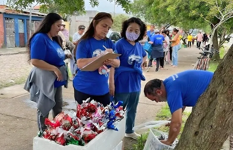 Instituto Sopa inicia arrecadação de chocolates para a Páscoa de crianças carentes em Mogi