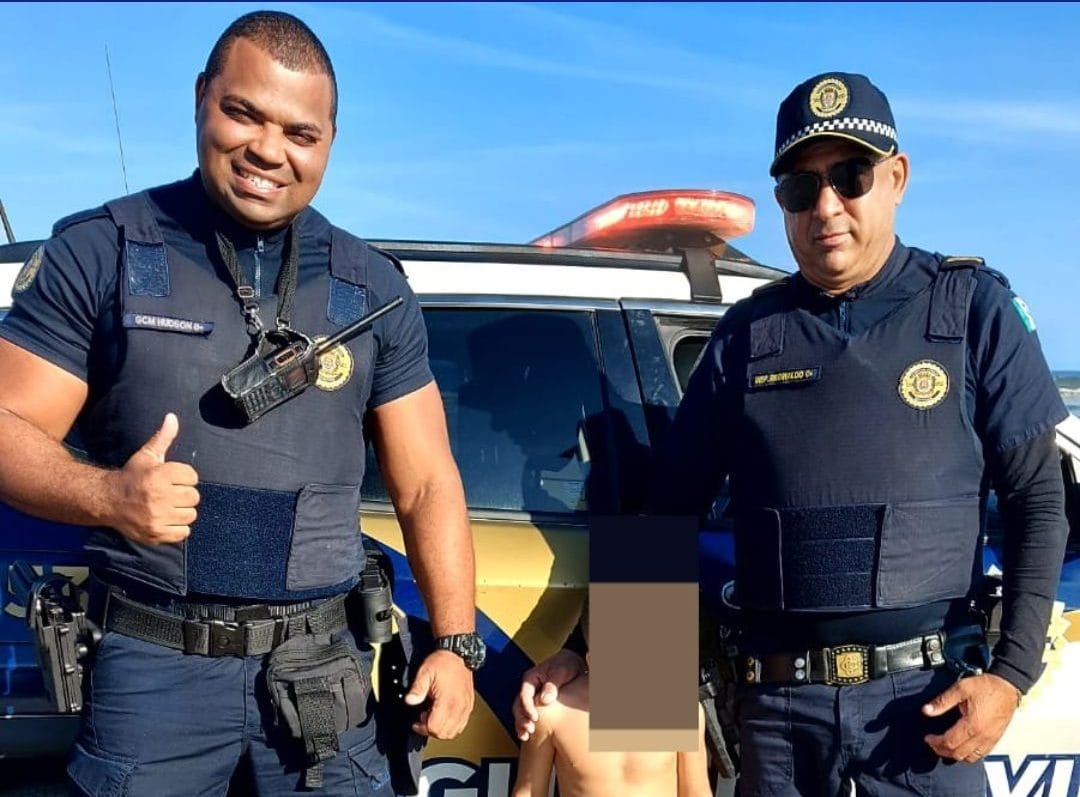Criança de 4 anos é encontrada pela GCM após se perder na praia de Bertioga