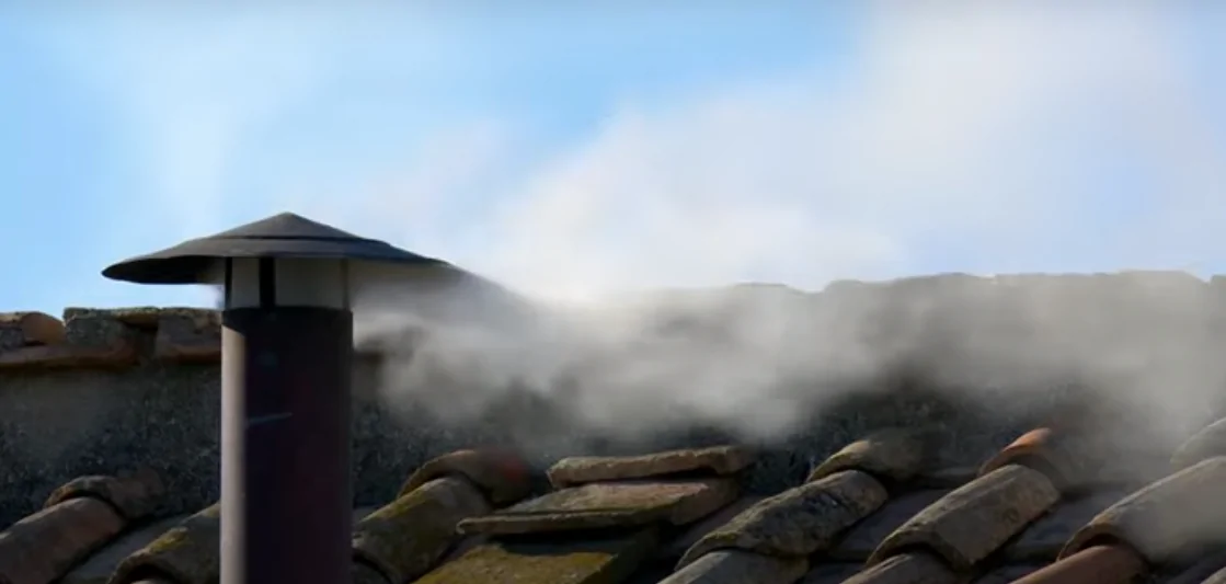 Habemus Papam: fumaça branca sai da chaminé da Capela Sistina, no Vaticano