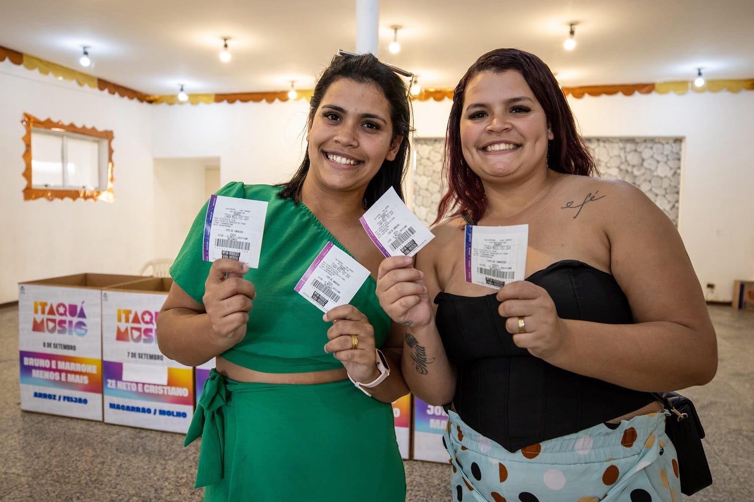 Troca de alimentos por ingressos para o Itaquá Rodeio Fest começa hoje