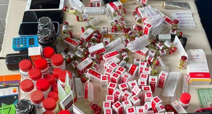 Mogi das Cruzes é alvo de operação contra quadrilha que falsificava e vendia anabolizantes