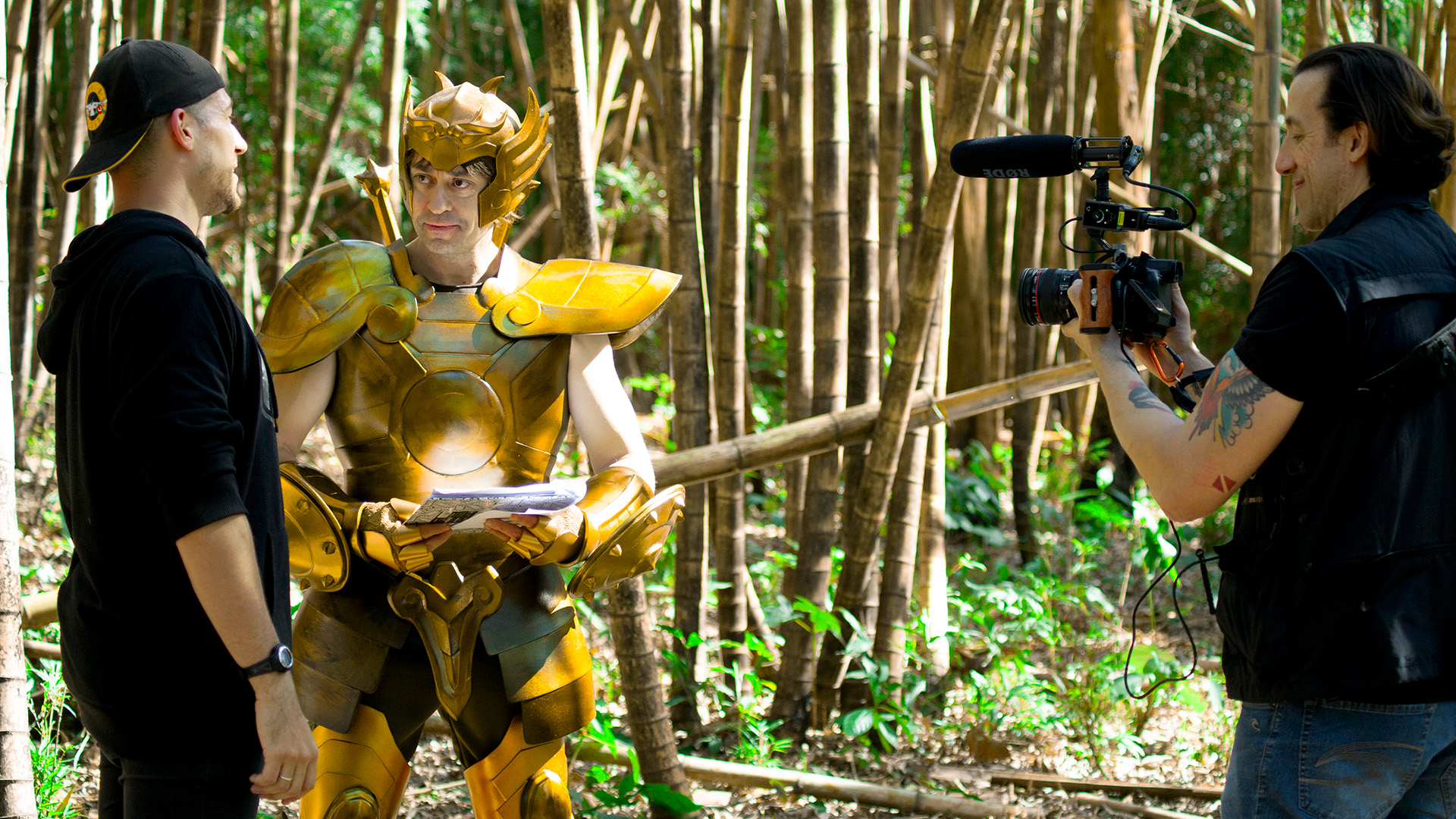 Cineasta de Mogi das Cruzes lança curta-metragem dos 'Cavaleiros do Zodíaco'