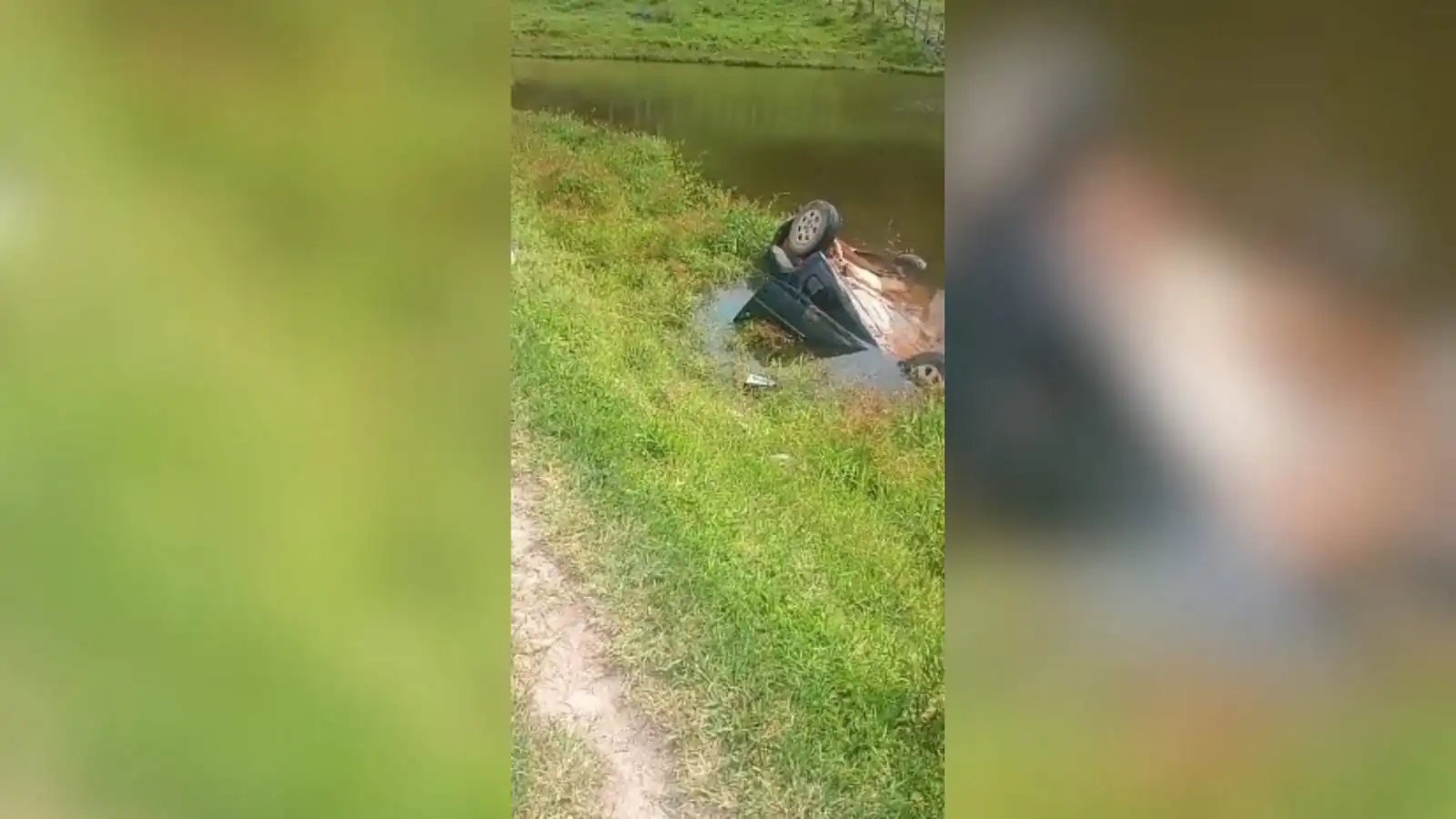 Corpo de idoso é encontrado dentro de carro submerso em chácara de Salesópolis