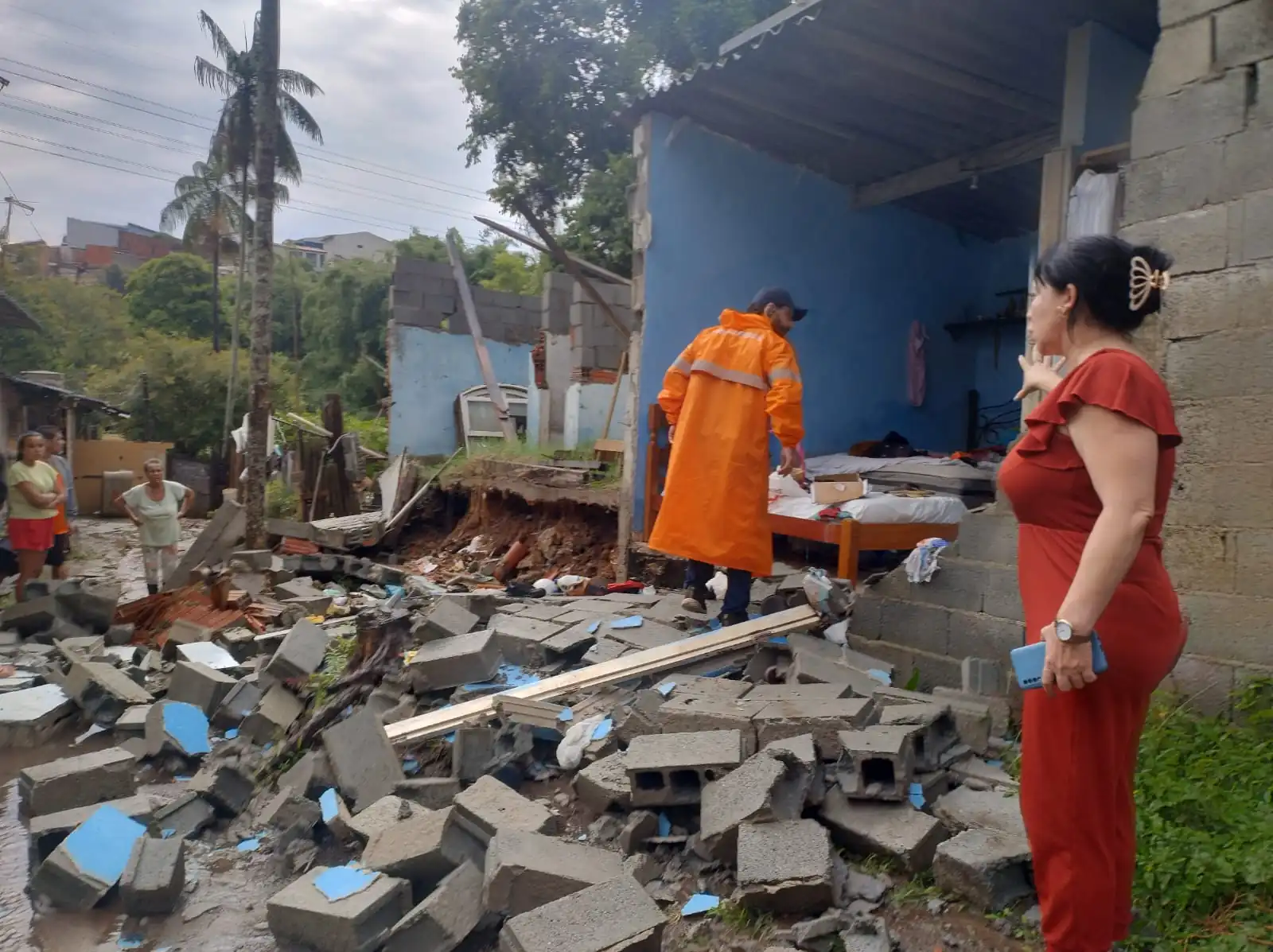 Mogi das Cruzes registrou 43 ocorrências após chuva de 95 mm em duas horas, diz prefeitura
