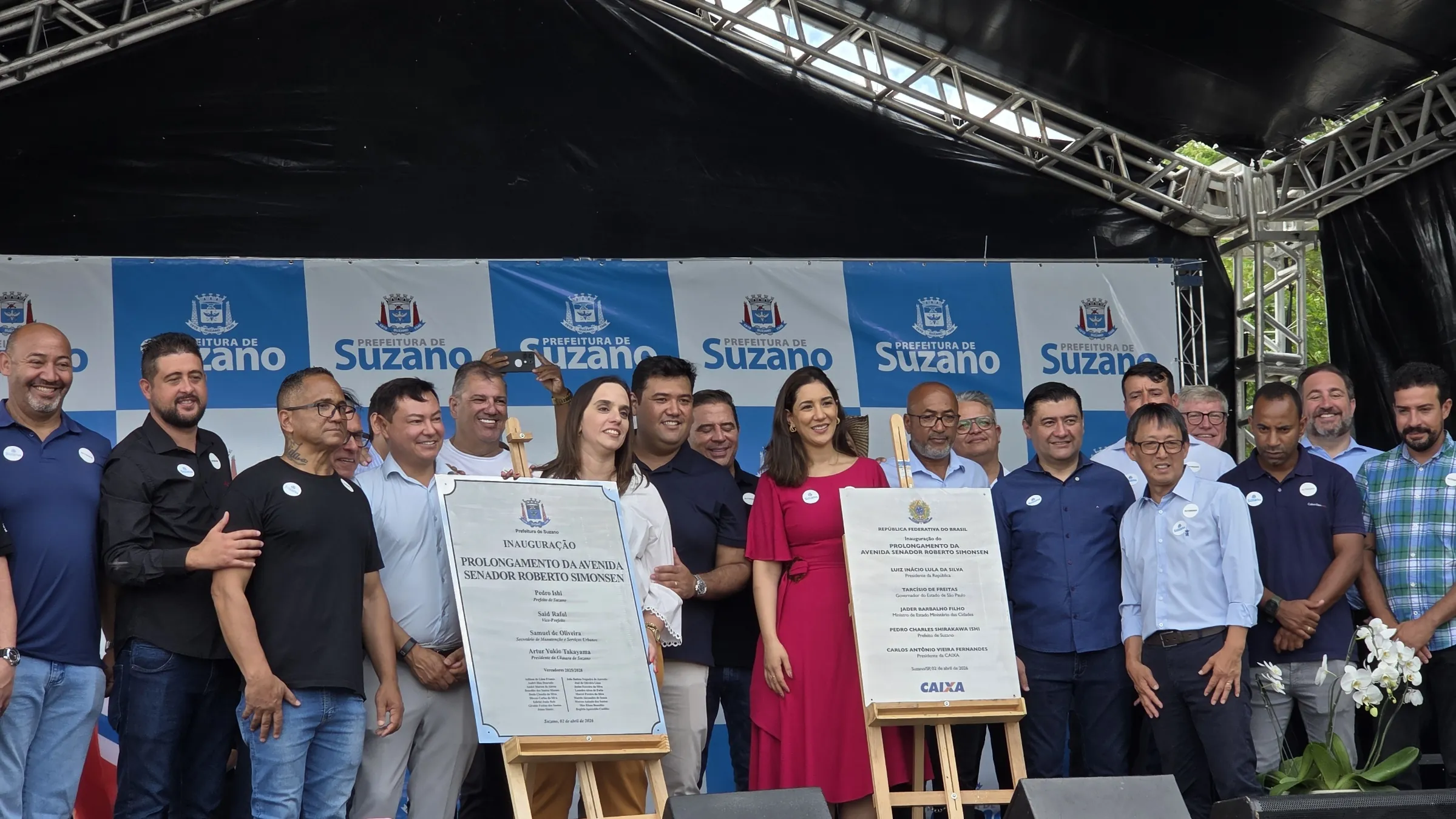 Suzano abre comemorações de aniversário com inauguração de novo trecho da Roberto Simonsen