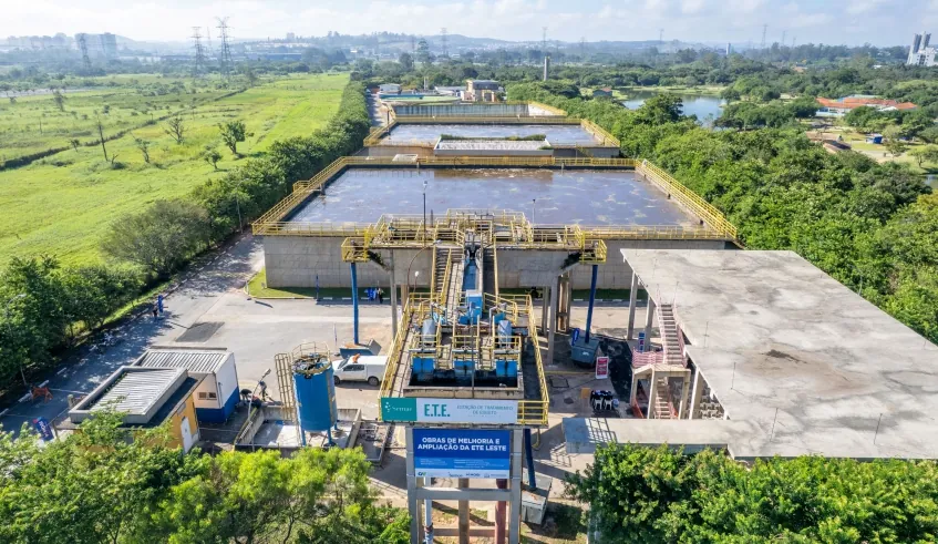 Mogi das Cruzes autoriza retomada de obras da ETE Leste, em César de Souza