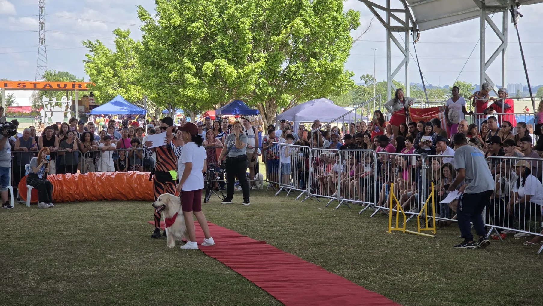 Com apresentações e desfile de pets, FestCão de Suzano agita o Parque Max Feffer