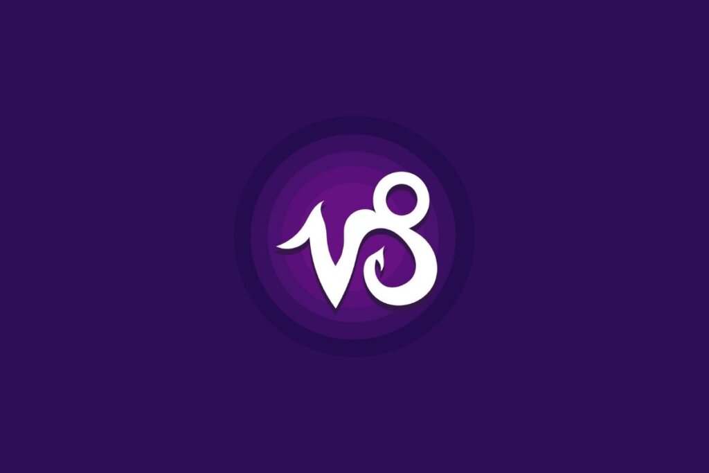 Um símbolo do signo de Capricórnio em branco aparece no centro de um fundo roxo, com um efeito circular em tons mais claros ao redor