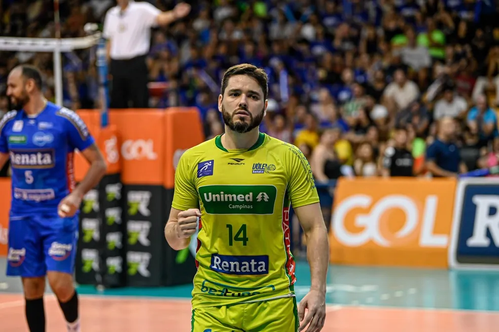Suzano Vôlei contrata líbero Lukinha, atual campeão sul-americano
