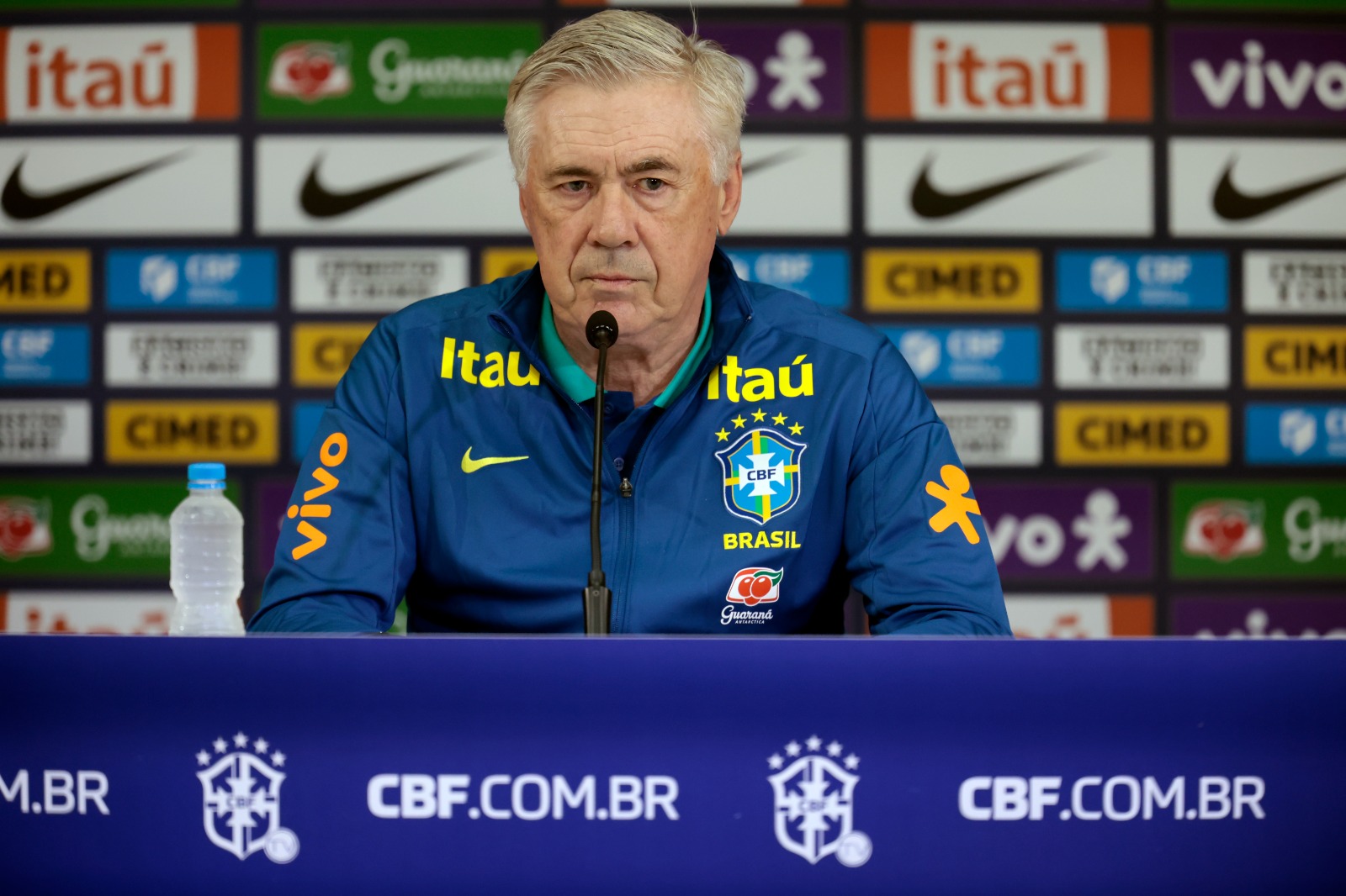 Ancelotti garante que empate na estreia da Copa não abala confiança do Brasil