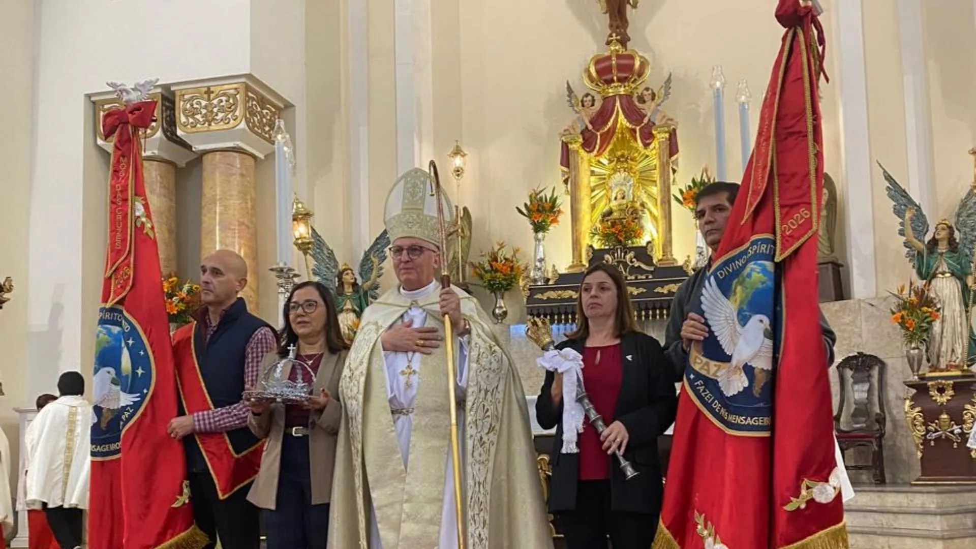 Diocese de Mogi das Cruzes anuncia festeiros da Festa do Divino 2027