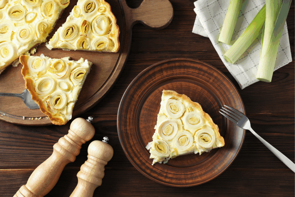 Esta quiche de alho-poró é a receita fácil e saudável que faltava para o seu lanche da tarde