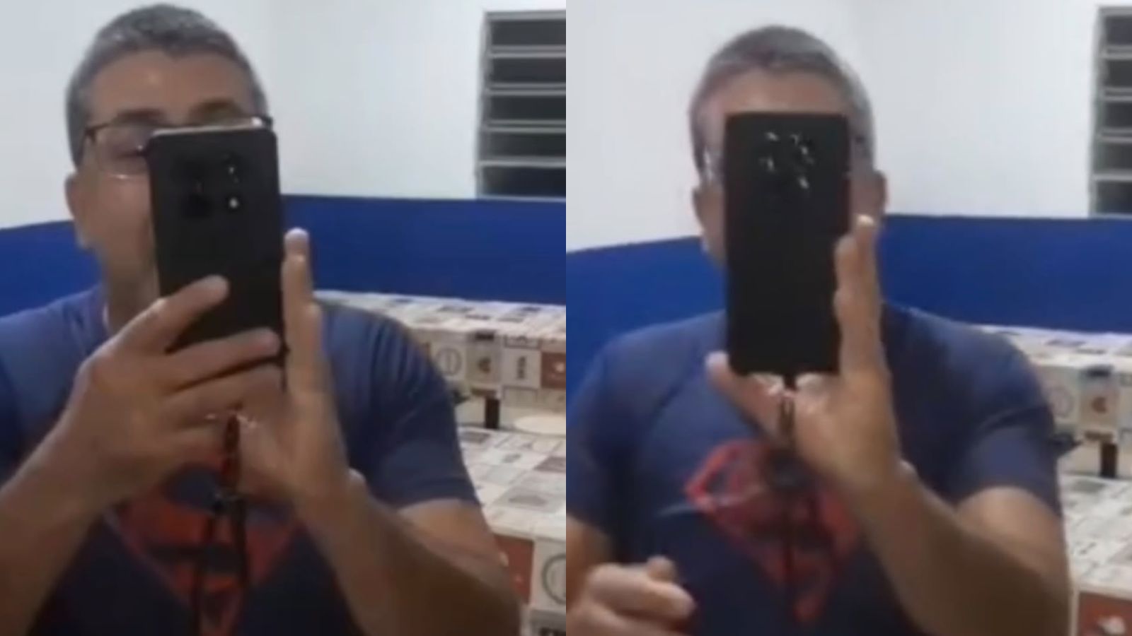 Vídeo: bate-boca entre guarda e secretário de Segurança de Itaquaquecetuba termina em confusão na base da GCM