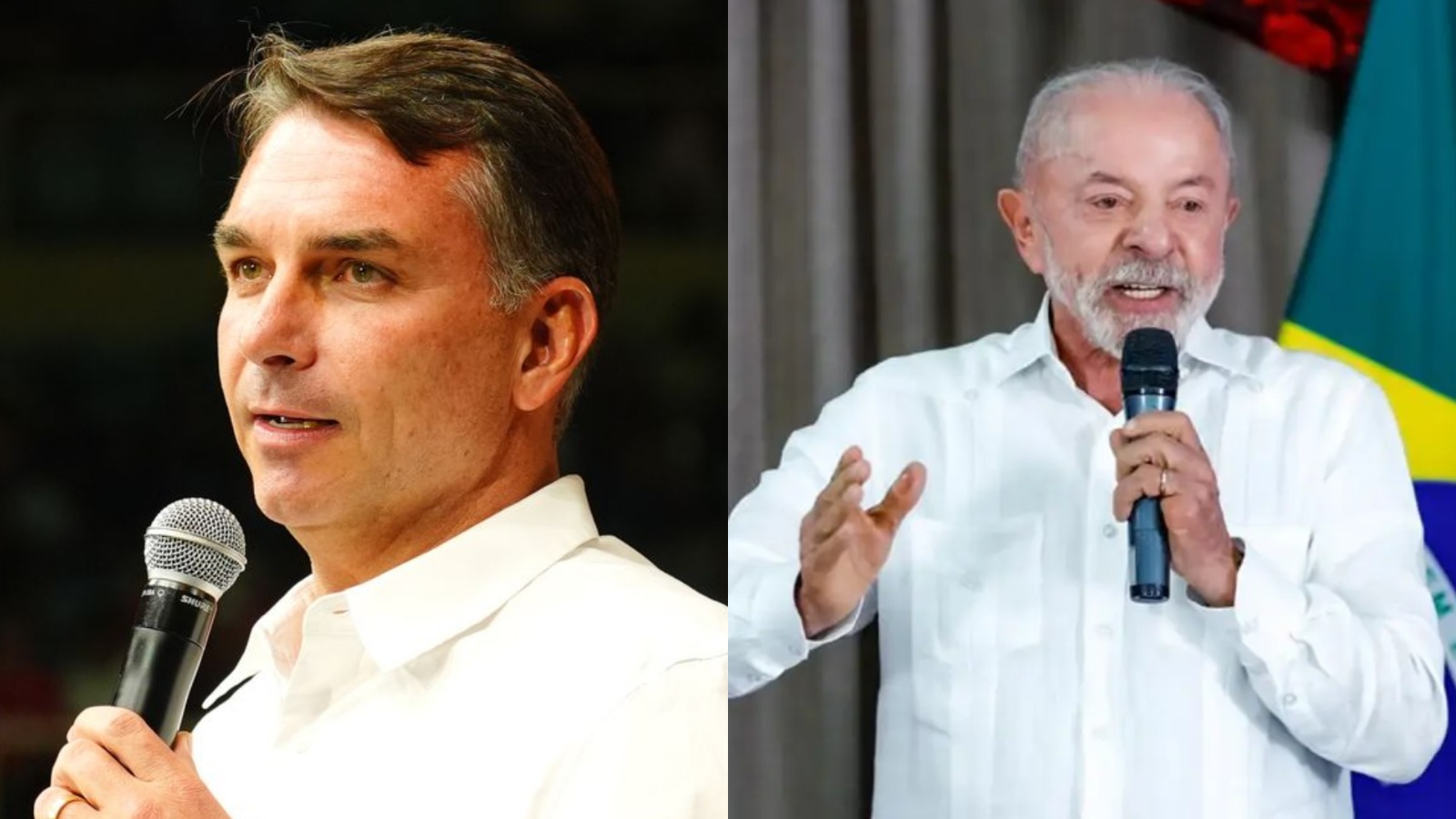 Flávio Bolsonaro tem 47% das intenções de voto e Lula aparece com 46%, aponta Datafolha