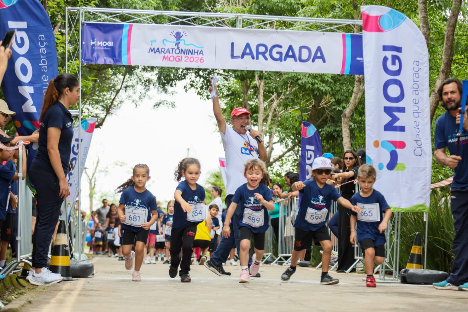 Mogi das Cruzes reúne 10 mil pessoas no Parque Centenário com 1ª Maratoninha